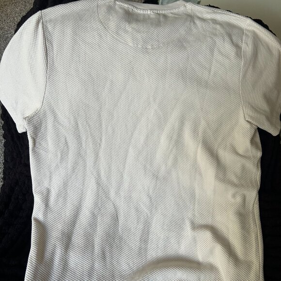 Share Ricky Singh "Cactus Man" Men's XL Waffle Knit Short-Sleeved White T-Shirt - Picture 2 of 5